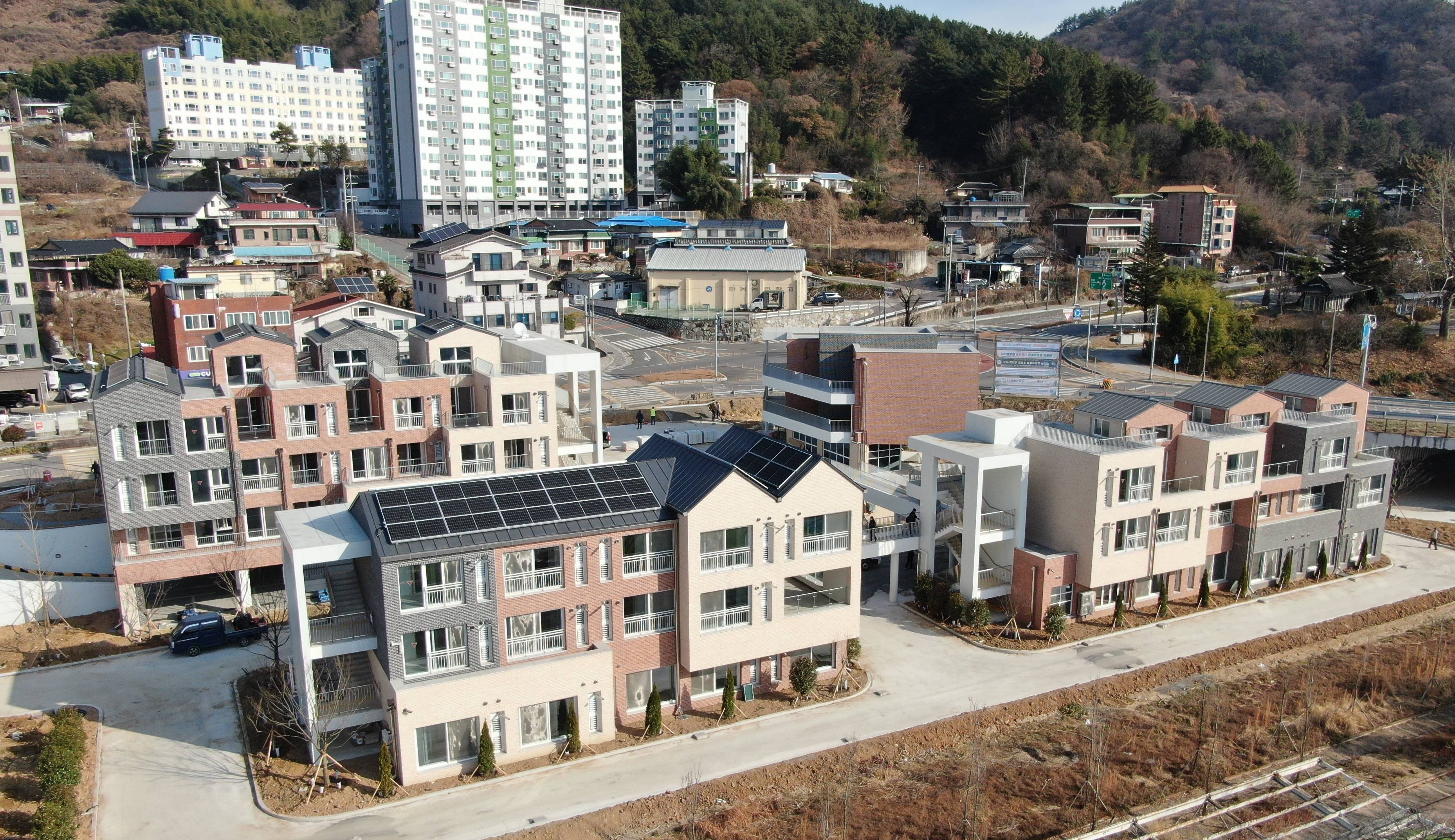 청년타운 조감도